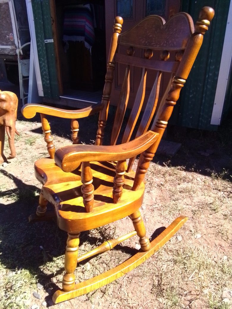 Wooden Rocking Chir