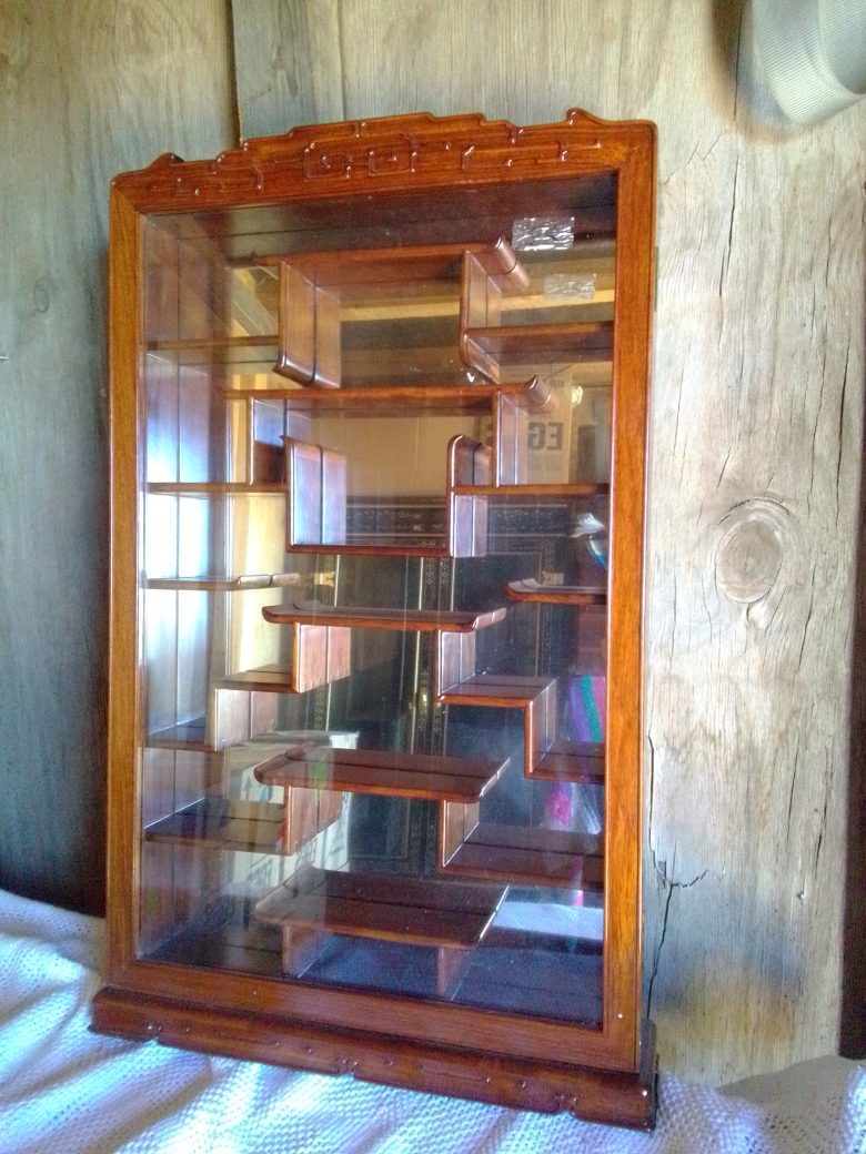 Wood/ Glass Display